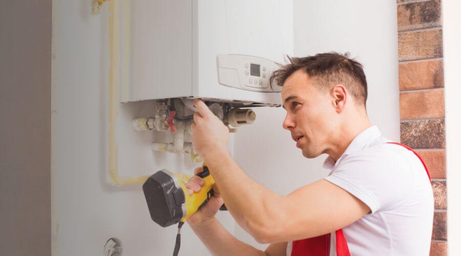 Local annual plumbing maintenance in Delmont, PA
